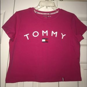Tommy Hilfiger cropped t-shirt